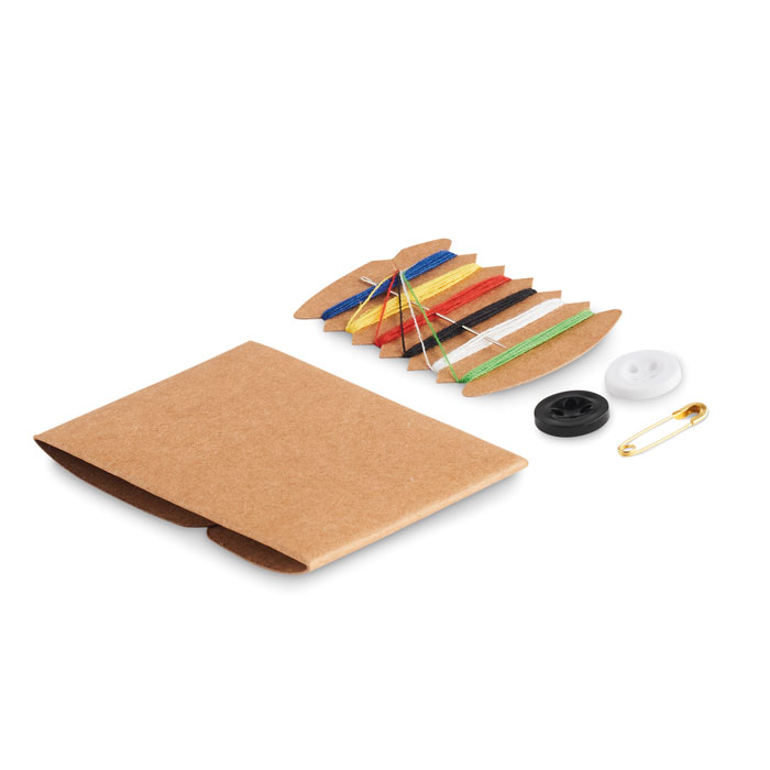 Kit da cucito compatto — gadget promozionale personalizzabile con il tuo logo