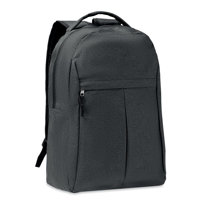 Zaino in RPET 600D 2 toni — gadget promozionale personalizzabile con il tuo logo