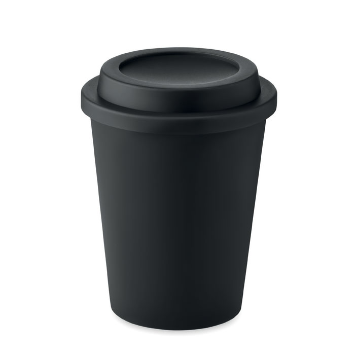 Bicchiere a doppio strato in PP — gadget promozionale personalizzabile con il tuo logo