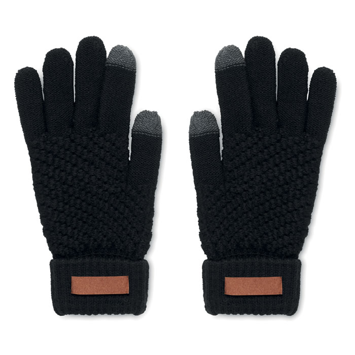 Guanti tattili in Rpet — gadget promozionale personalizzabile con il tuo logo