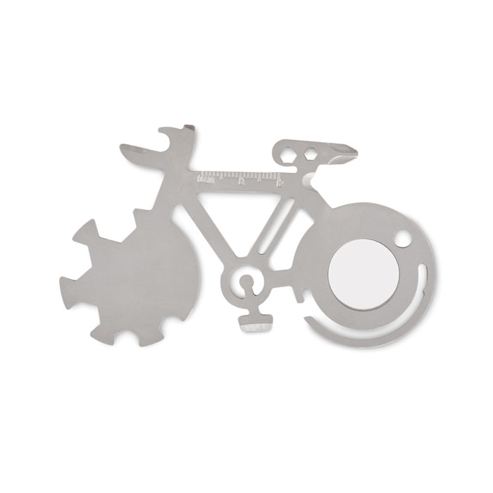 Multi-tool in acciaio inox — gadget promozionale personalizzabile con il tuo logo