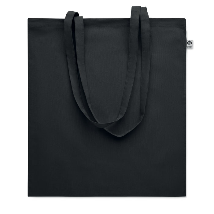 Shopper in cotone biologico con manici lunghi — gadget promozionale personalizzabile con il tuo logo