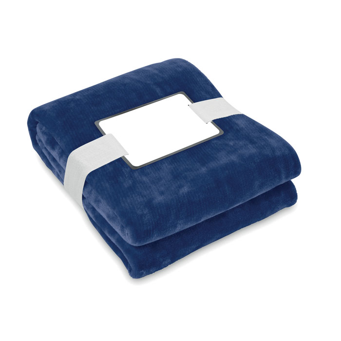 Coperta in pile RPET 280gr/m² — gadget promozionale personalizzabile con il tuo logo