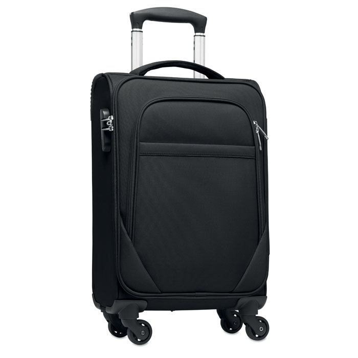 Trolley morbido 600D RPET — gadget promozionale personalizzabile con il tuo logo