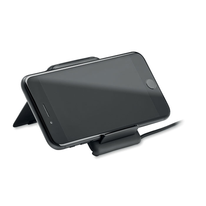 Caricabatterie wireless 15W — gadget promozionale personalizzabile con il tuo logo