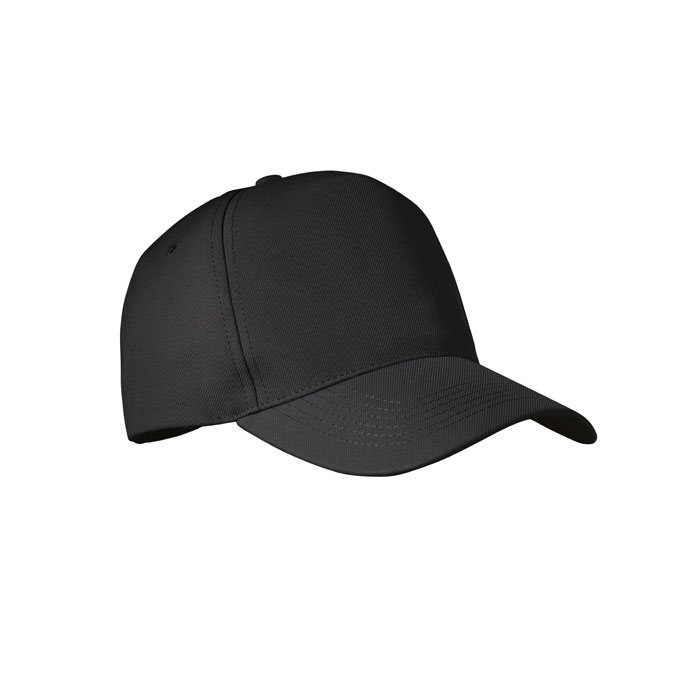 Cappellino 5 pannelli rpet — gadget promozionale personalizzabile con il tuo logo