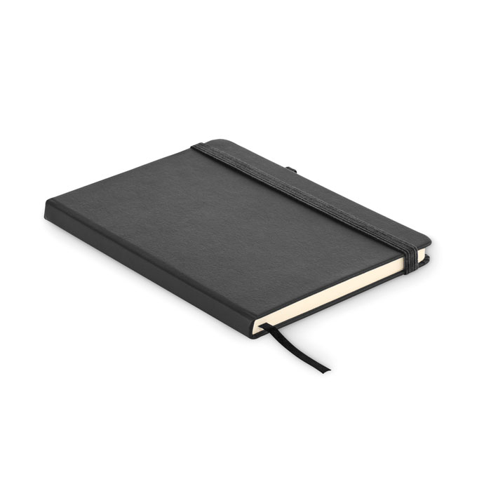 Notebook A5 in PU riciclato — Ufficio e scrittura personalizzabile con il tuo logo