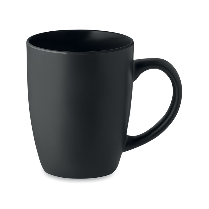 Tazza in ceramica bicolore — gadget promozionale personalizzabile con il tuo logo