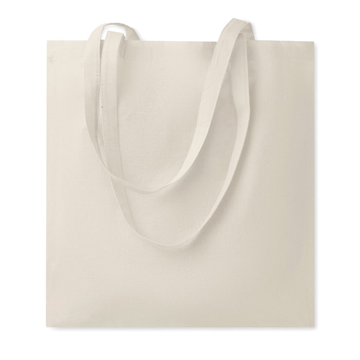 Shopper in cotone biologico con manici lunghi — gadget promozionale personalizzabile con il tuo logo