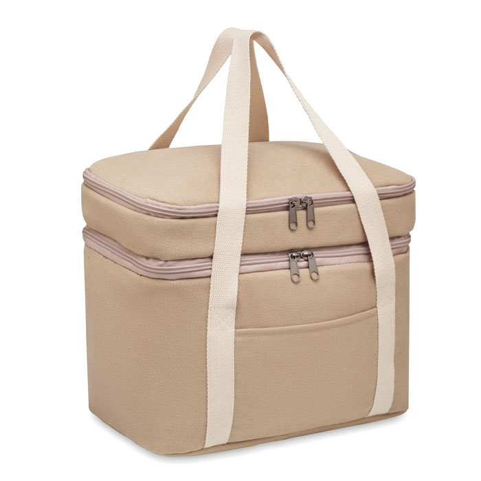 Borsa frigo in tela 320 gr/m² — gadget promozionale personalizzabile con il tuo logo