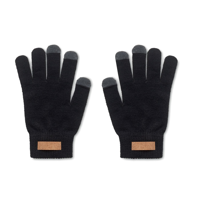 Guanti tattili in RPET — gadget promozionale personalizzabile con il tuo logo