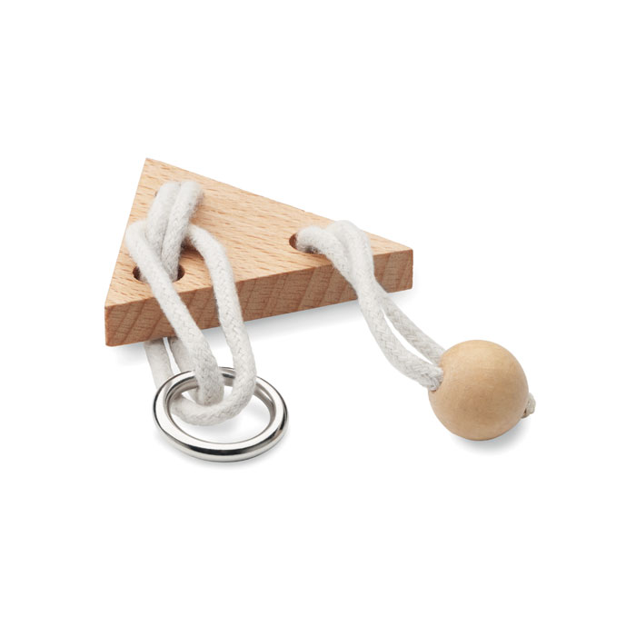 Rompicapo in legno — gadget promozionale personalizzabile con il tuo logo