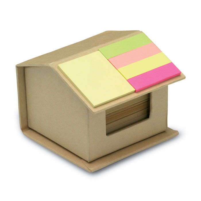 Set memo e adesivi colorati — gadget promozionale personalizzabile con il tuo logo