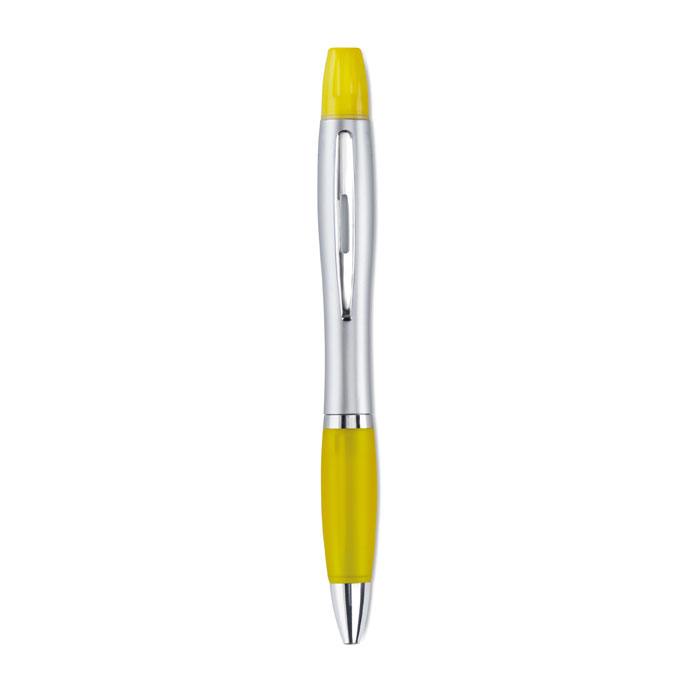 2in1 penna ed evidenziatore — gadget promozionale personalizzabile con il tuo logo