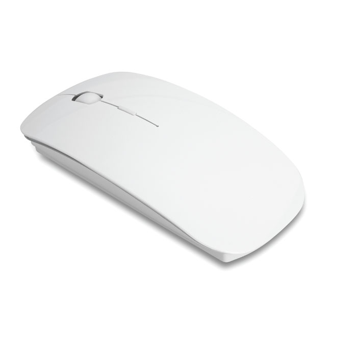 Mouse senza fili — gadget promozionale personalizzabile con il tuo logo