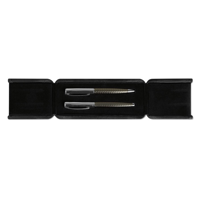 Set penne in confezione regalo — gadget promozionale personalizzabile con il tuo logo