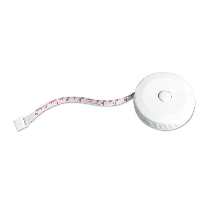Metro retrattile 1m — gadget promozionale personalizzabile con il tuo logo