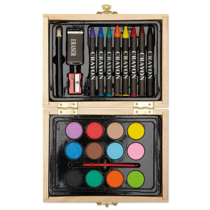 Mini set pittura — Bambini e giochi personalizzabile con il tuo logo