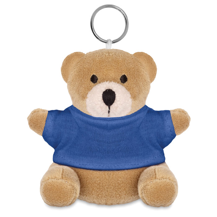 Orsetto peluche portachiavi — gadget promozionale personalizzabile con il tuo logo