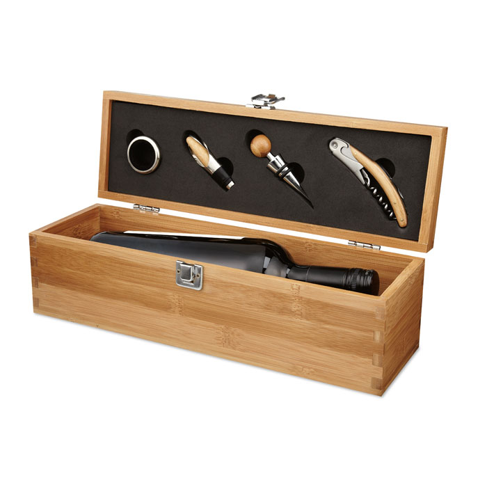 Set vino — gadget promozionale personalizzabile con il tuo logo