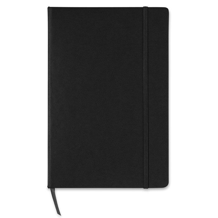 Quaderno A5 a quadretti — gadget promozionale personalizzabile con il tuo logo