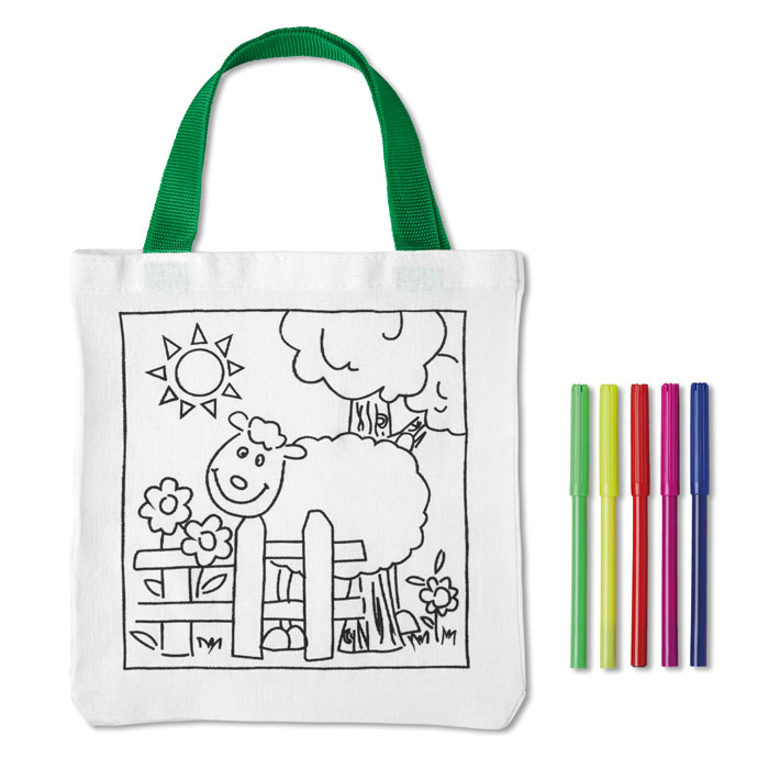 Shopper colorabile — gadget promozionale personalizzabile con il tuo logo