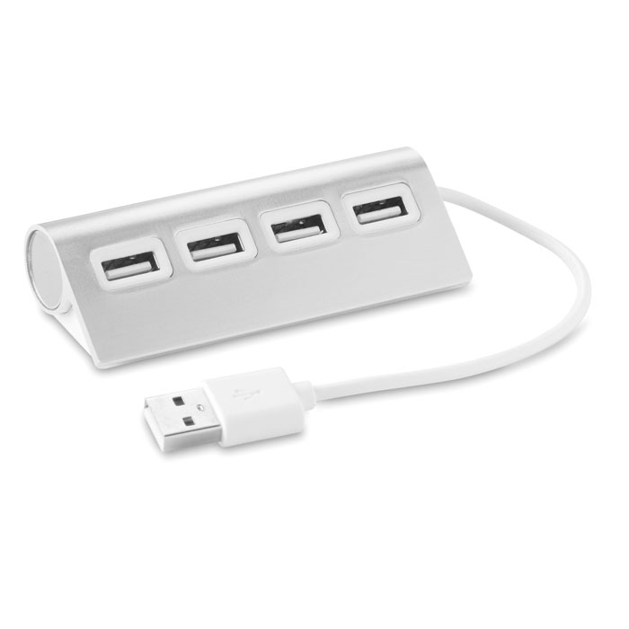 Hub 4 porte USB — Ufficio e scrittura personalizzabile con il tuo logo