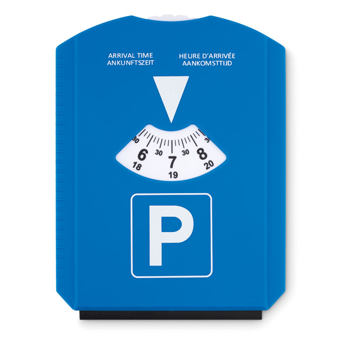 Parchimetro e raschiaghiaccio — gadget promozionale personalizzabile con il tuo logo