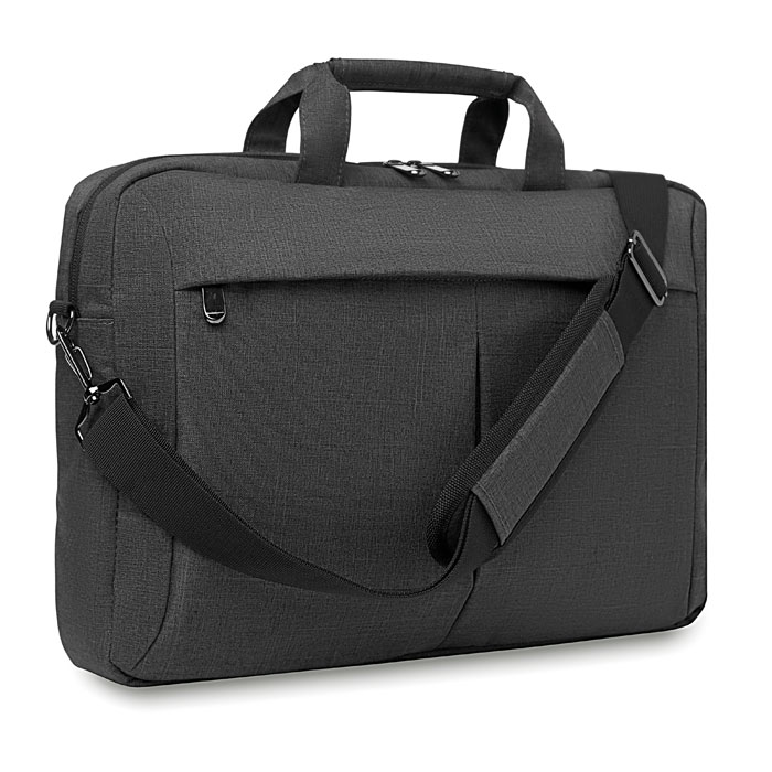 Borsa porta pc in poliestere 360D — gadget promozionale personalizzabile con il tuo logo