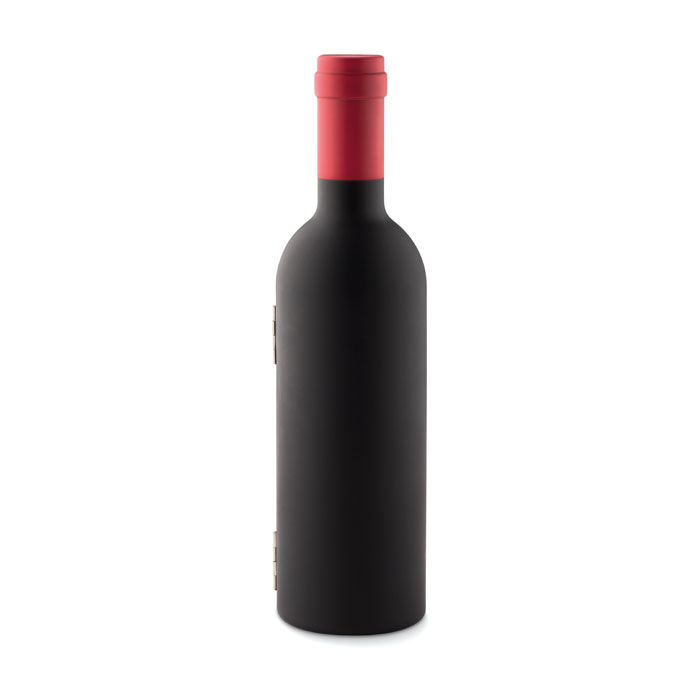 Set vino in box di bottiglia — gadget promozionale personalizzabile con il tuo logo