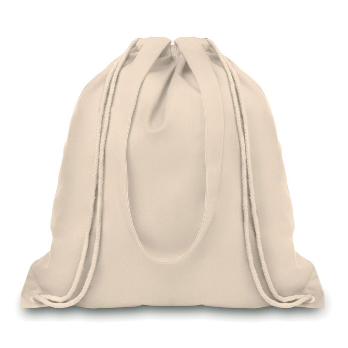 Sacca in canvas naturale — gadget promozionale personalizzabile con il tuo logo