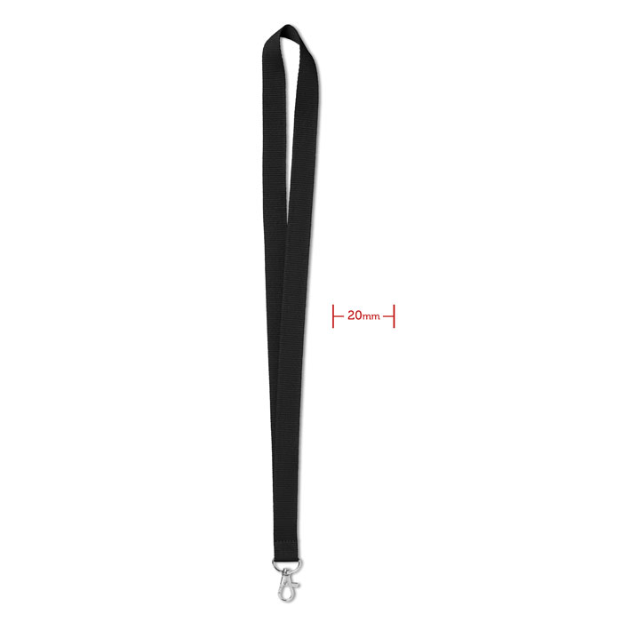 Lanyard con gancio di metallo — gadget promozionale personalizzabile con il tuo logo