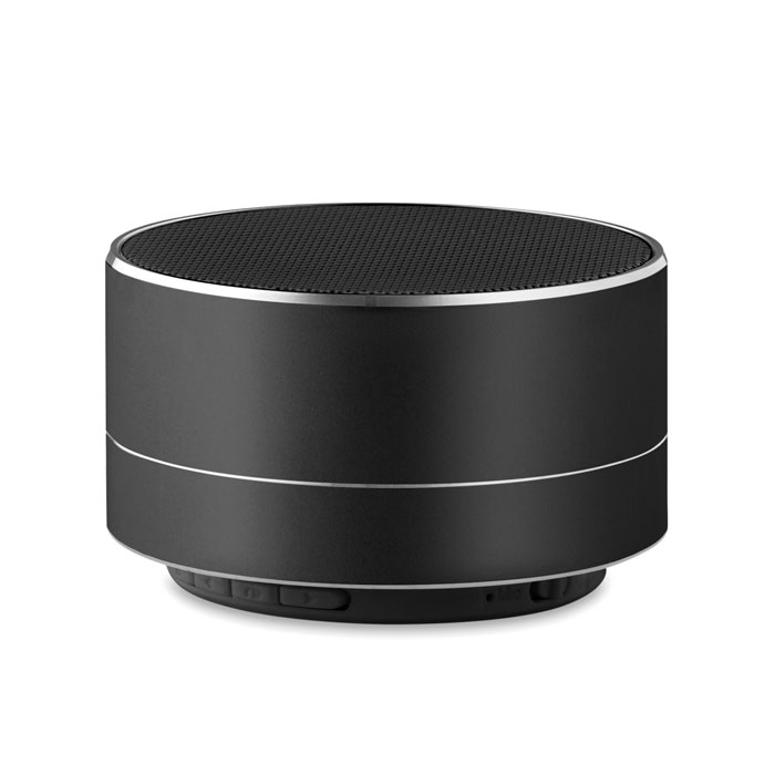 Speaker 3W in alluminio — gadget promozionale personalizzabile con il tuo logo