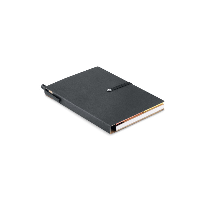 Notebook in carta riciclata — gadget promozionale personalizzabile con il tuo logo