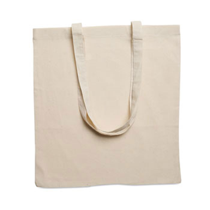 Shopper in cotone 140gr con manici lunghi — gadget promozionale personalizzabile con il tuo logo