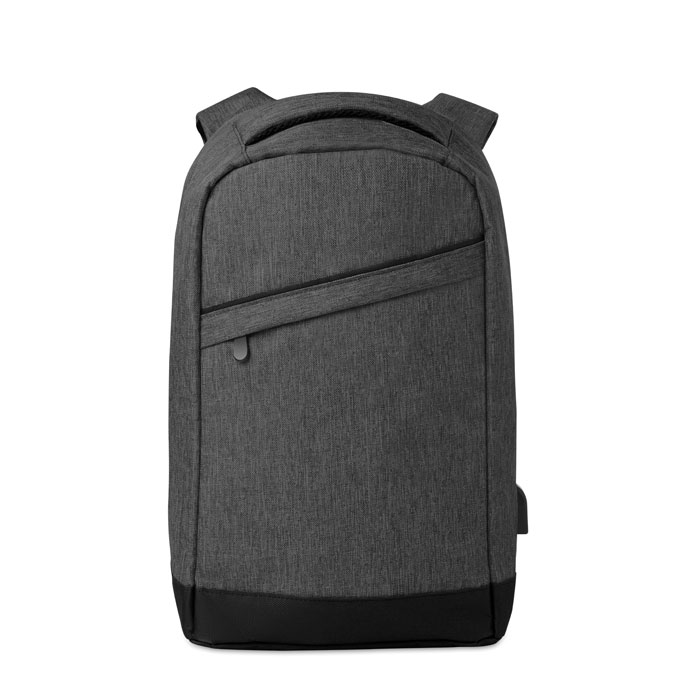 Zaino antifurto semplice — gadget promozionale personalizzabile con il tuo logo
