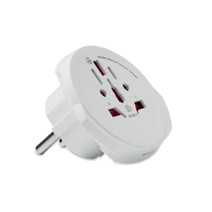World to EU. 3-pole — gadget promozionale personalizzabile con il tuo logo