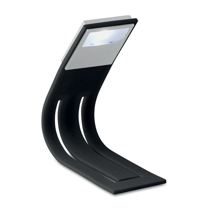 Segnalibro con luce — gadget promozionale personalizzabile con il tuo logo