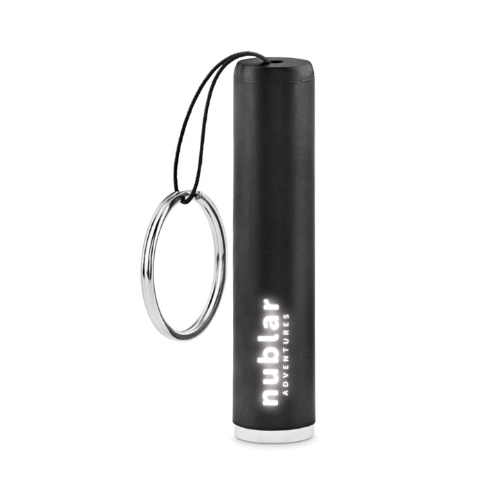 Torcia a LED in plastica — gadget promozionale personalizzabile con il tuo logo