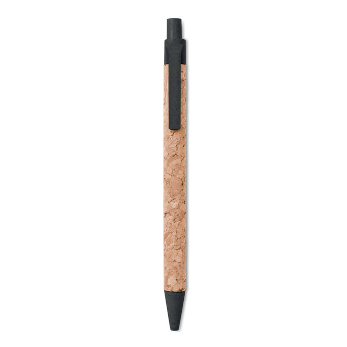 Penna a sfera in sughero — gadget promozionale personalizzabile con il tuo logo