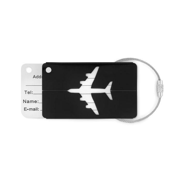 Etichetta bagaglio — gadget promozionale personalizzabile con il tuo logo