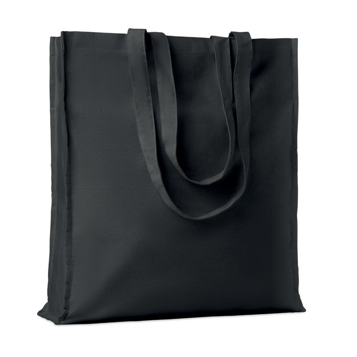 Shopper in cotone c/soffietto — gadget promozionale personalizzabile con il tuo logo
