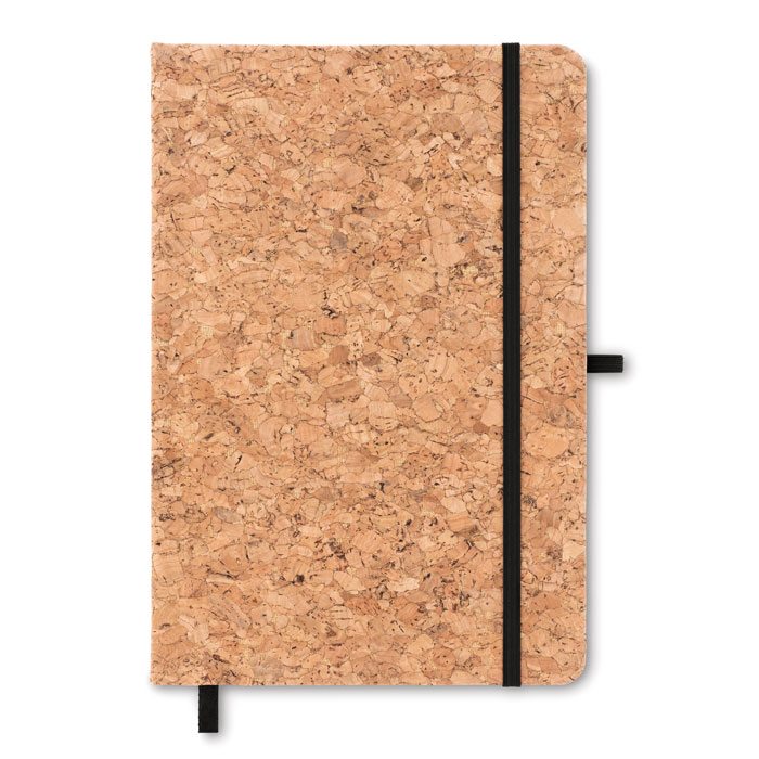 Quaderno A5 in sughero — gadget promozionale personalizzabile con il tuo logo