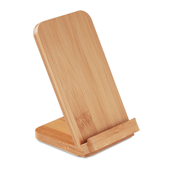 Caricatore wireless e stand — gadget promozionale personalizzabile con il tuo logo