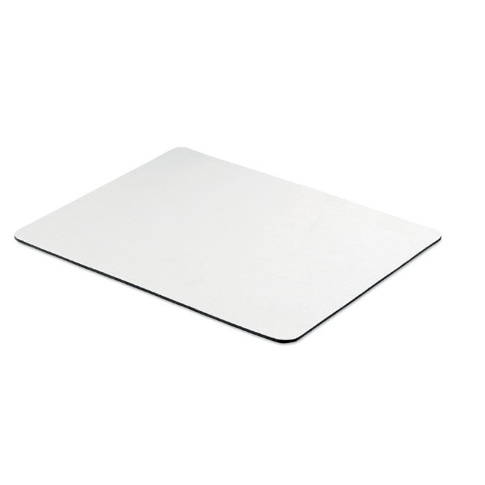 Mouse pad per sublimazione con superficie in poliester e gomma sul fondo — gadget promozionale personalizzabile con il tuo logo