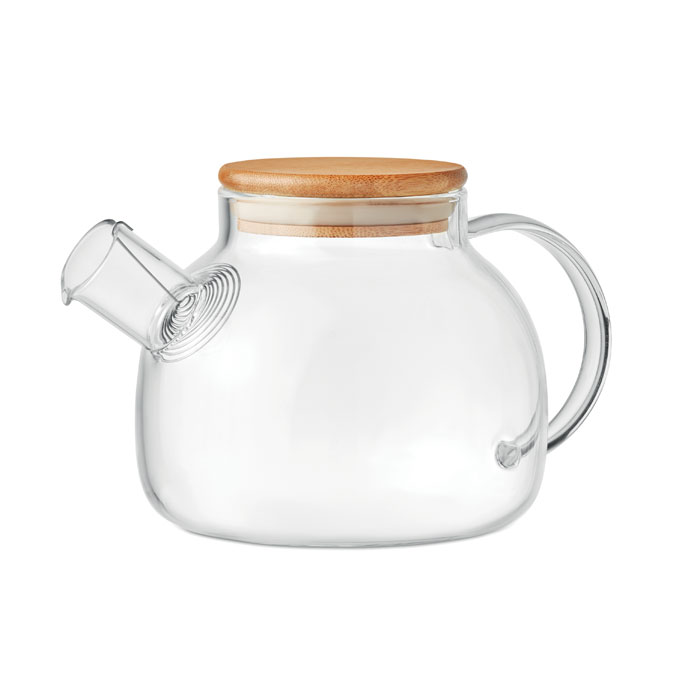 Porta the in vetro 850ml — gadget promozionale personalizzabile con il tuo logo