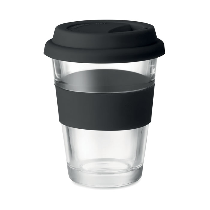 Bicchiere in vetro. 350ml — gadget promozionale personalizzabile con il tuo logo