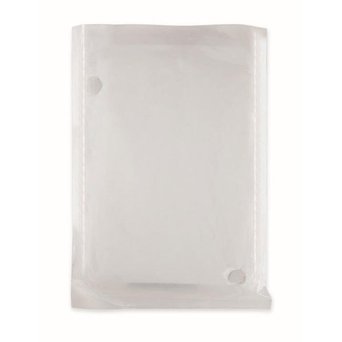 Poncho biodegradabile — gadget promozionale personalizzabile con il tuo logo