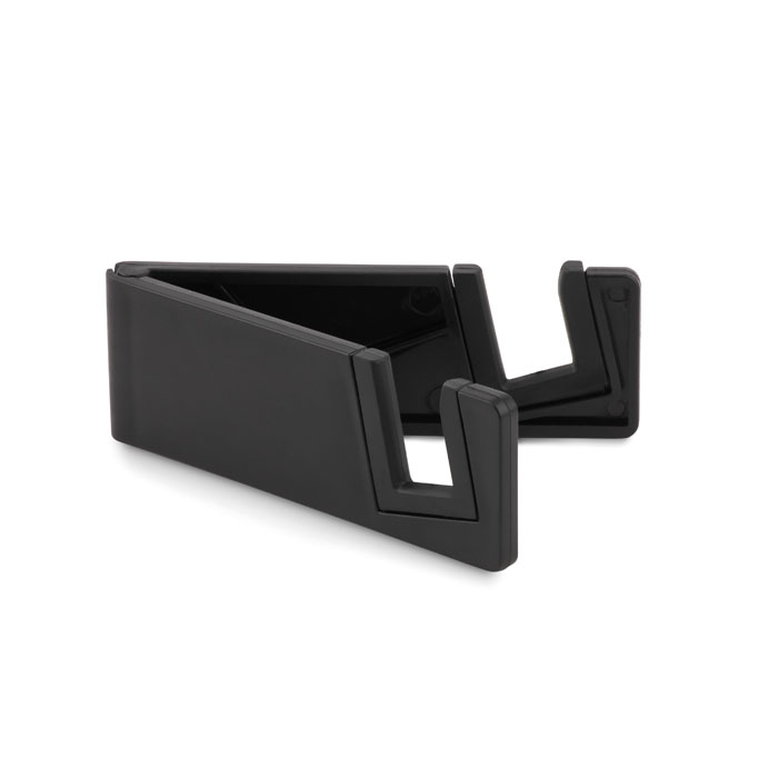 Porta telefono in bamboo/ABS — gadget promozionale personalizzabile con il tuo logo