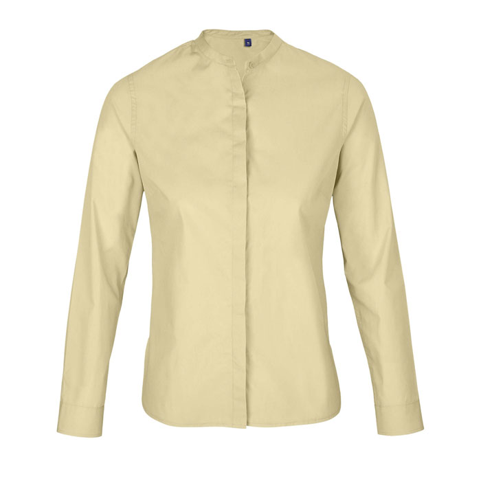 BART WOMEN MAO COLLAR SHIRT — Abbigliamento personalizzabile con il tuo logo